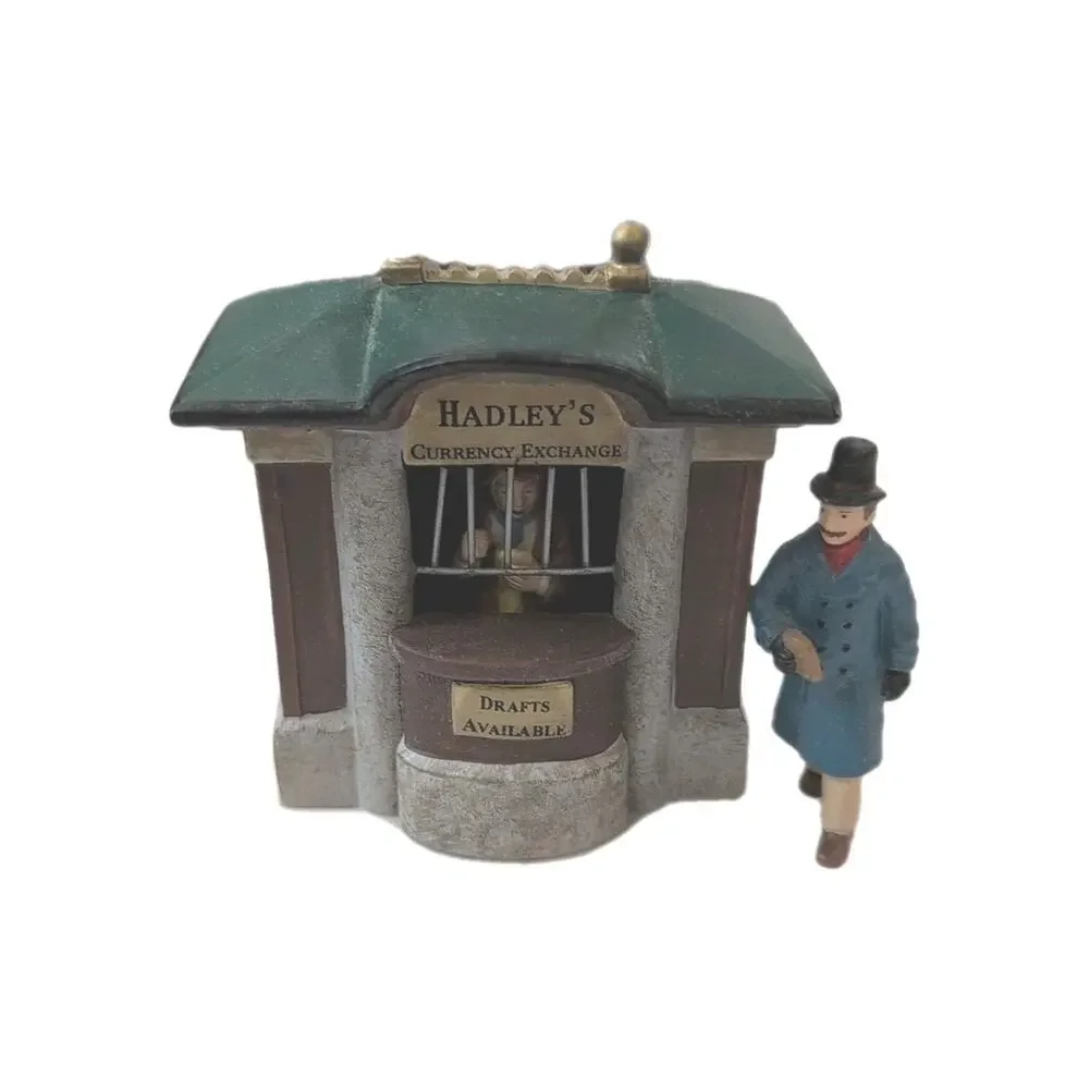 DEPT‎ 56 HADLEY'S CURRENCY EXCHANGE 58452 DICKENS VILLAGE CHRISTMAS